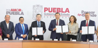 Alejandro Armenta celebra convenio INAP-IAP para servidores públicos