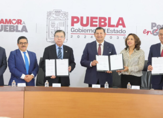 Alejandro Armenta celebra convenio INAP-IAP para servidores públicos