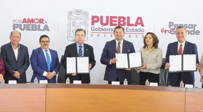 Alejandro Armenta celebra convenio INAP-IAP para servidores públicos