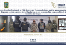 FGE detiene a hombre por intento de homicidio en Tecamachalco