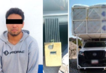 SSP Puebla asegura a hombre por ataques a las vías de comunicación