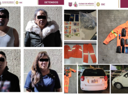 Detienen a banda que fingía ser barrenderos para robar en CDMX