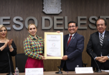 Congreso de Puebla recibe distinción en igualdad laboral y no discriminación