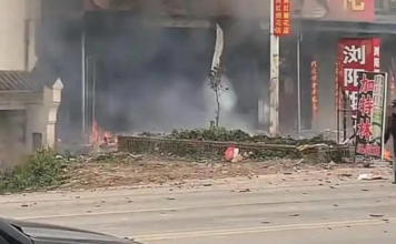 Explosión de fuegos artificiales en China deja 12 víctimas mortales