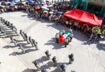 Rinden honores a sargento poblano de la GN caído en Jalisco