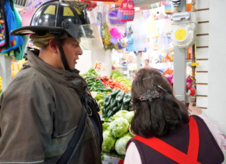 Texmelucan supervisa conexiones de gas en el mercado Domingo Arenas