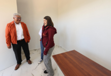 Bety Sánchez inaugura instalaciones del Bachillerato Digital 13