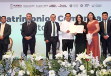 Celebran 44 matrimonios gratuitos en San Martín Texmelucan