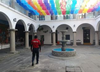 San Pedro Cholula activa monitoreo tras sismo de 5.7