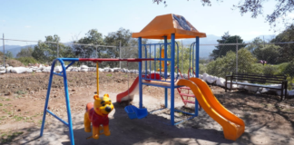 Obra Comunitaria dignifica parque en San Antonio Matlahuacales