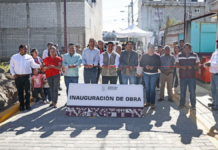Entregan pavimentación de la Privada 3A Alcanfores en Cuautlancingo