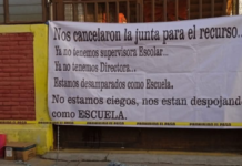 Bloquean primaria en Atlixco por presunto manejo irregular de recursos