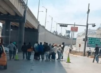 Manifestación de transportistas y vecinos en Valsequillo deja un lesionado