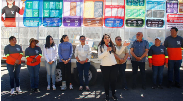San Pedro Cholula arranca “La Ruta del Reciclaje”