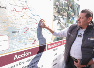 Alejandro Armenta destaca avances en saneamiento del Río Atoyac