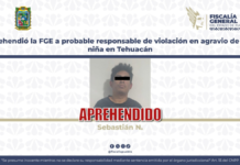 FGE captura a presunto agresor sexual de una menor de edad