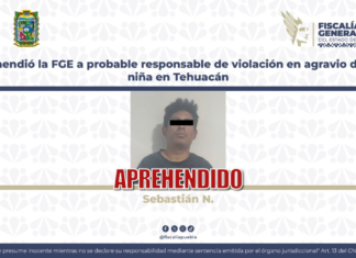 FGE captura a presunto agresor sexual de una menor de edad