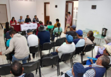 Bienestar explica Obra Comunitaria a comunidades ngiwa