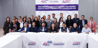 Lupita Cuautle encabeza segunda reunión con autoridades auxiliares