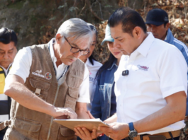 Alejandro Armenta supervisa rescate del río Nexapa