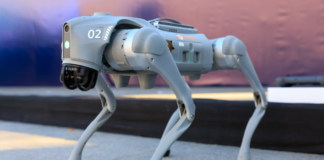 Incorporan perros robot para seguridad en Guadalupe, NL