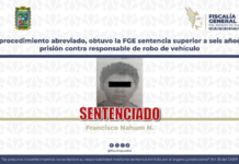 Condenan a sujeto por robo de camioneta en El Carmen
