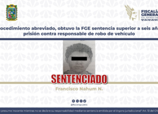 Condenan a sujeto por robo de camioneta en El Carmen