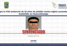 Dictan 22 años de prisión a responsable de homicidio en Huauchinango