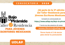 UDLAP abre convocatoria del Taller-Residencia “Bajo la pirámide” 2026