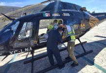 Trasladan a menor de Puebla para recibir atención médica en Tlaxcala