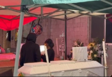 Velan a madre e hijos fallecidos por intoxicación en la Leobardo Coca