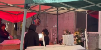 Velan a madre e hijos fallecidos por intoxicación en la Leobardo Coca