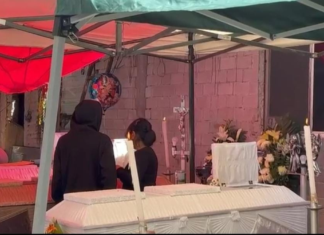 Velan a madre e hijos fallecidos por intoxicación en la Leobardo Coca