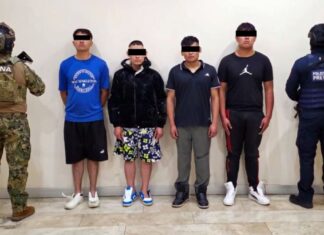 Caen cuatro presuntos criminales que operaban en mercados de Puebla