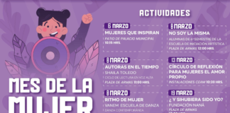 Atlixco celebrará el Día de la Mujer con festival y actividades