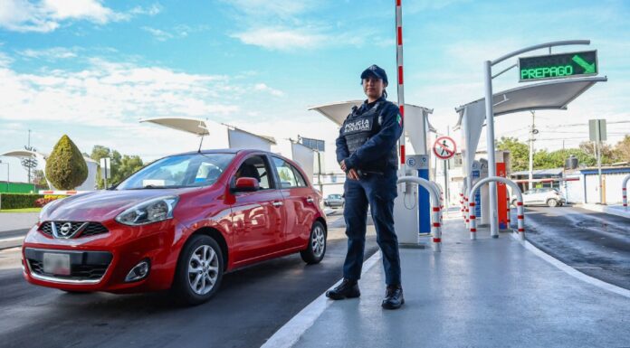 Policía Auxiliar refuerza vigilancia en centrales de autobuses y plazas por Semana Santa