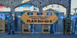 Sedena entrega 6 mil apoyos a afectados por tormenta Jerry en Sierra Norte