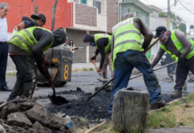 Inicia primera etapa de la campaña Bacheando Puebla 2026