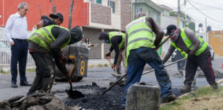 Comienza primera etapa de la campaña Bacheando Puebla 2026