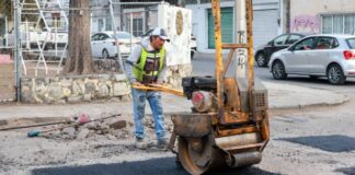 Ayuntamiento de Puebla intensifica trabajos de bacheo