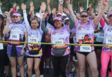 Participan más de 3 mil en la Carrera por las “Mujeres y la Igualdad”