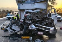 Choque y vehículo incendiado afectan circulación en la México-Puebla