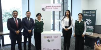Instalan módulo de bolsa de trabajo en el Congreso de Puebla