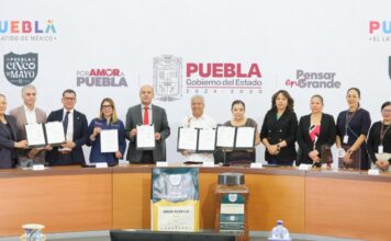 Puebla firma convenio para continuidad académica entre CECyTE y TECNM