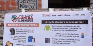 Ariadna Ayala arranca campaña contra dengue y chikungunya en Atlixco