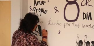 Guadalupe Yamak participa en foro por el 8M en COBAEP Coltzingo