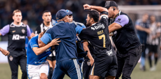 Nuevo récord en Brasil con 23 expulsados en final de futbol