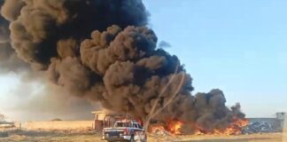 Incendio en Misiones de San Francisco genera enorme columna de humo