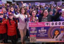 Develan billete de Lotería Nacional por aniversario de la Ley Olimpia
