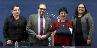 Manuel Palacios rinde Primer Informe en la Prepa Simón Bolívar